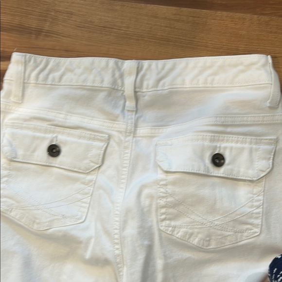 Lee White Straight Leg Jeans Classic Denim - Picture 4 of 6